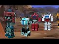 TRANSFORMERS G1 Autobots Transforming and Rolling Out Stop Motion Animation Remake