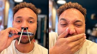 Nose Wax Trick Goes Wrong