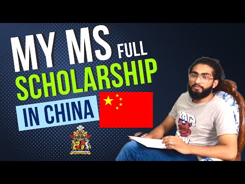 MS fully funded scholarship winner in China shared his views about our company