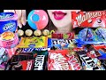ASMR CHOCOLATE DESSSERT MAGNUM MALTESERS TWIX SNIKERS JUICE DROPPOP OREO KAKAO FERRERO ROCHER M M