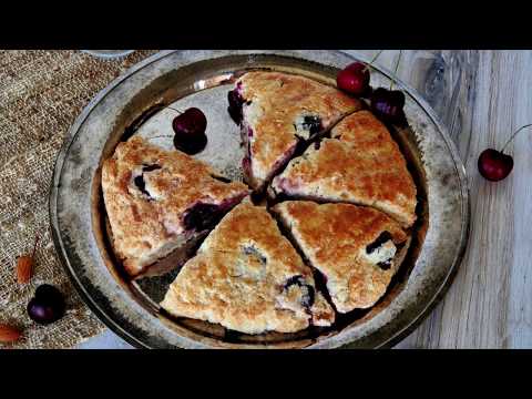 Breakfast Recipe: QUICK Fresh Cherry Almond Scones by Everyday Gourmet with Blakely