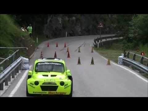 20° Slalom Baitoni Bondone 2013 Fiat 500 Race Car Kawasaki zx12r