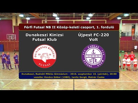 NB II: Dunakeszi Kinizsi - Újpest FC-220 Volt 2-4 (2016.09.16, összefoglaló)