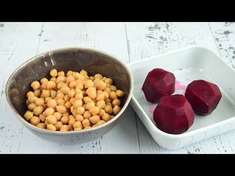 If you have beetroot and chickpeas, make this healthy delicious meal!