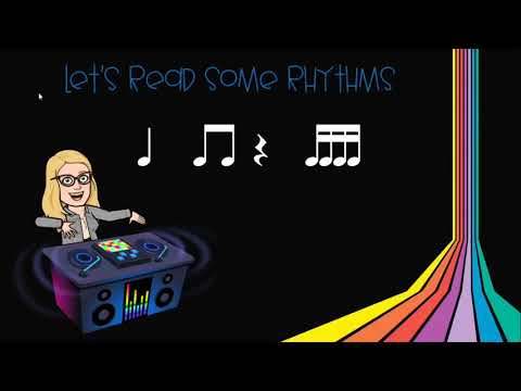 Sixteenth Note rhythm warmup: go out with a Bang