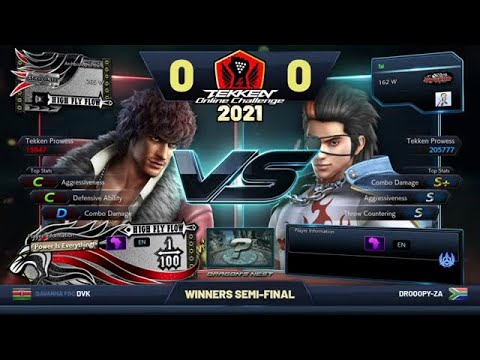 DVK (Miguel) vs. Drooopy-ZA (Hwoarang) - TOC 2021 South Africa Masters: Winners Semi-Finals