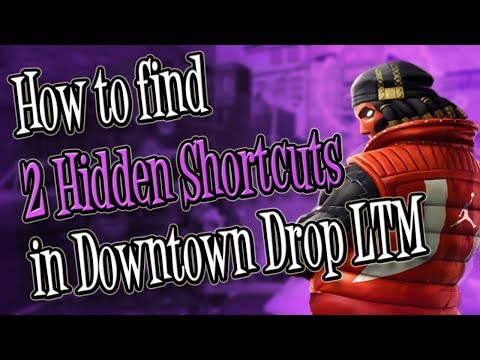 2 Hidden Shortcuts Location : Downtown Drop Challenge : Fortnite Battle Royale : Drift Back Board Video