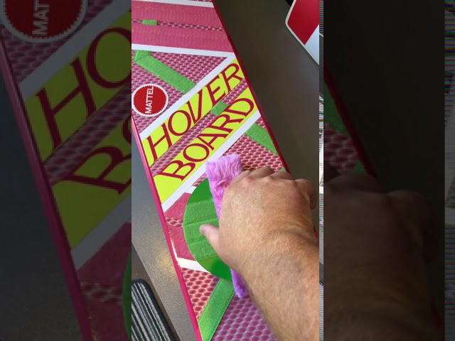 Vídeo relacionado con FaNaTtik Back to the Future XL - Juego de almohadilla de escritorio y posavasos para hoverboard