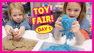 Our First Day at the 2018 Toy Fair in New York !!!