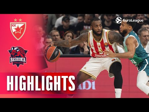 When PASSION Became Power | Crvena Zvezda - Baskonia | R6 BASKETBALL HIGHLIGHTS 2025-26