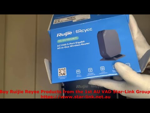RG-EG105GW(T) Open Box Video