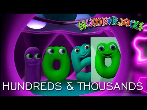 NUMBERJACKS | Hundreds And Thousands | S2E20 | Full Episode