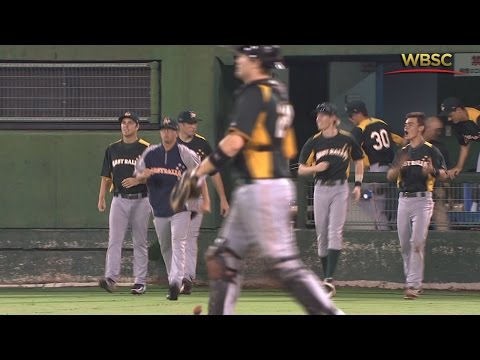 Highlights: Australia v Cuba - U-18 Baseball World Cup 2015