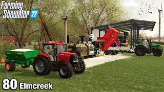 MAKING OUR OWN LIME FROM CRUSHING STONES  - Farming Simulator 22 FS22 Elmcreek Ep 80