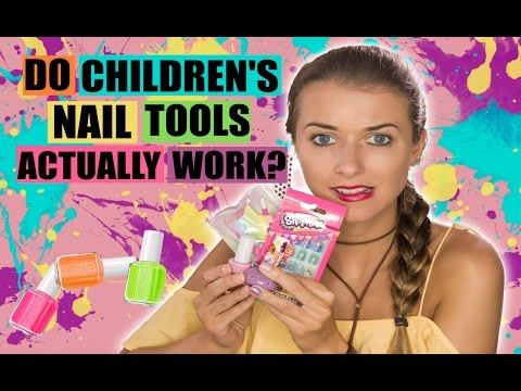 Do Children's Nail Products Actually Work? Video