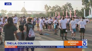 L.A. Color run a fun activity for a good cause