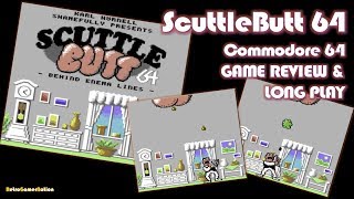 Scuttlebutt 64 Review -  New C64 Game That Children Should Not Play