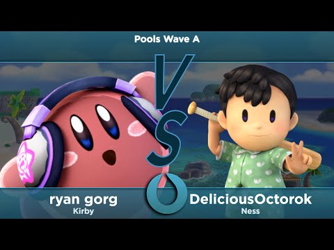 Undertow 2023 Pools - ryan gorg (Kirby, ROB, Zelda) vs DeliciousOctorok (Ness)