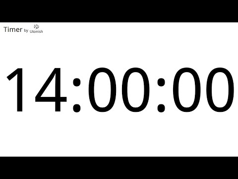 14 Hour Countup Timer