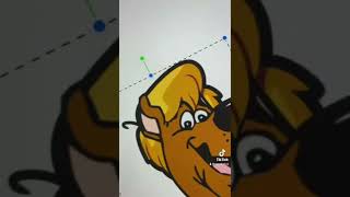 What if you mix Shaggy and Scooby-Doo in Procreate? #shorts