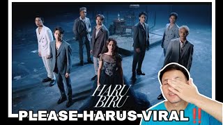 Download lagu ALPHA & Daiyan Trisha - Haru Biru 🇮🇩 Reaction || Arhhhh Nangis Lagi mp3