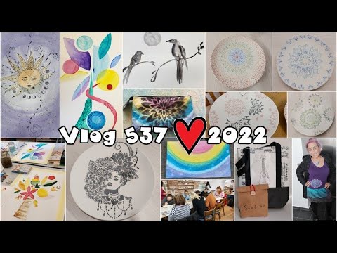 Vlog 537/22 - tvoření a kurz v LaDílně