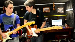 Blues Rock Jam - Stratocaster American Deluxe vs. Telecaster Select