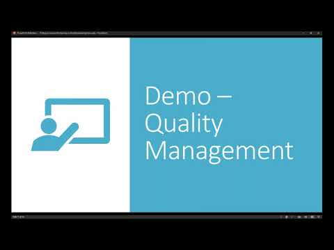 See video The Benefit of Integrating Quality Control with Your Manufacturing Business Operations System