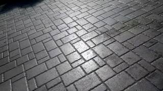 Bad / failed paver sealant. Solvent, acrylic, xylene, oil baesed based brick paver sealants