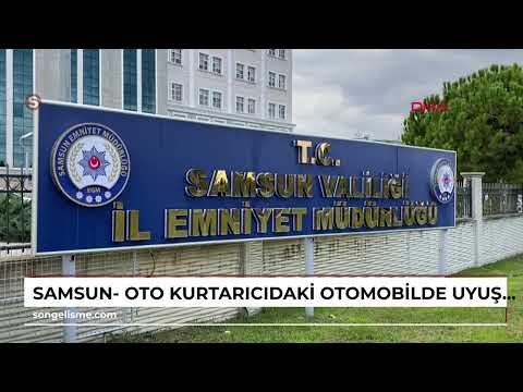 Samsun- Oto kurtarıcıdaki otomobilde uyuşturucu hap ele geçirildi; 3 tutuklama