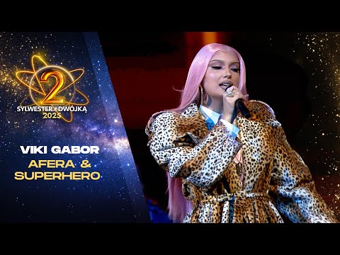 Viki Gabor - Afera & Superhero || Sylwester z Dwójką 2025