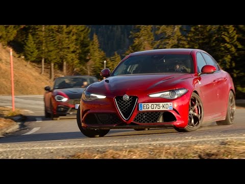 Ferrari GTC4Lusso, Alfa Romeo Giulia Q., Maserati Levante, Abarth 124 [ENG subs 2/2] : viva Italia !