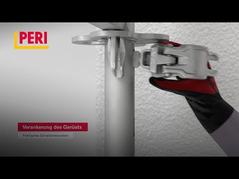 PRODUKT | PERI UP Fassadengerüst – Praktisches Schnellankersystem