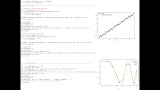 Curve Fitting and Interpolation Using Scipy