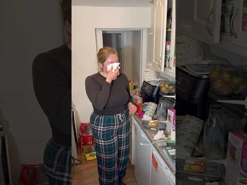 Deep cleaning my kitchen at 1am