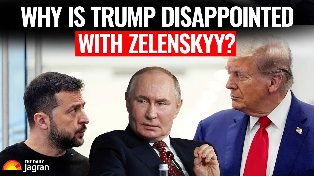 Trump-Zelenskyy News | Why Is Trump Disappointed With Zelenskyy? Trump’s Peace Plan