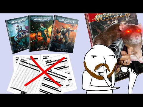 I can't stop writing army lists and it's causing me problems