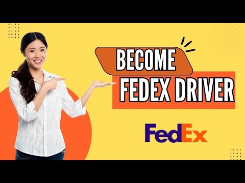 How To Become Fedex Driver 2024