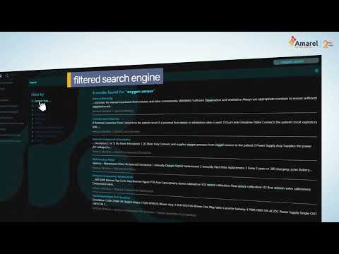 Amarel - IETM - Smart search feature