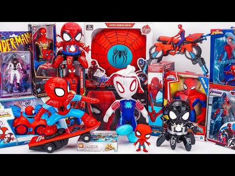 Marvel Spiderman Collection Unboxing Review | Hasbro Spidey Gwen Stacy Ghost vs 3in1 Spider Shifter