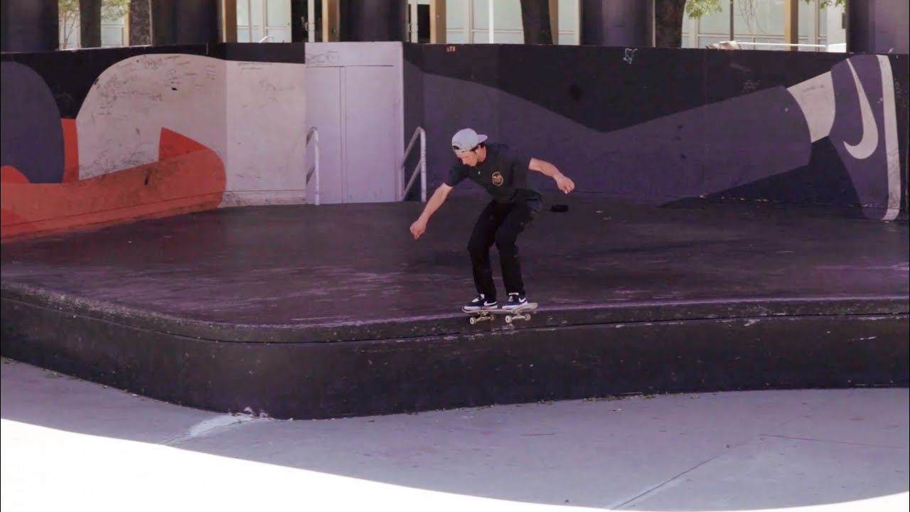 Tiago Lemos y Carlos Ribeiro patinan el West LA Courthouse