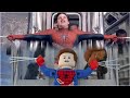 LEGO Spiderman 2 - Stopping the Train Scene | Animation