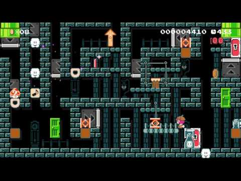 [Super Mario Maker Puzzle] シーラ・ベルの謎解き(One Screen)修正 by kayashima