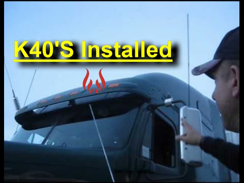 How to   K40 CB Antenna installations