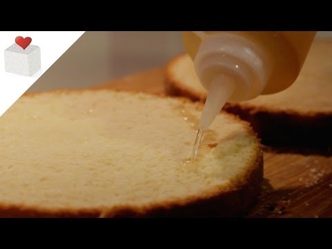 Cómo hacer almíbar para bizcochos jugosos | Recetas de repostería por Azúcar con Amor