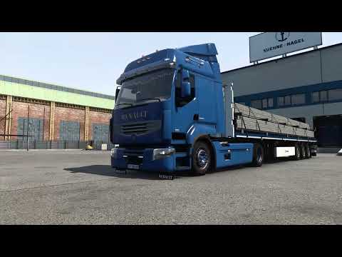 Euro Truck Simulator 2 | ETS2 1.47 | Renault Premium Low Deck | Kassel (D) to Strasbourg (F)