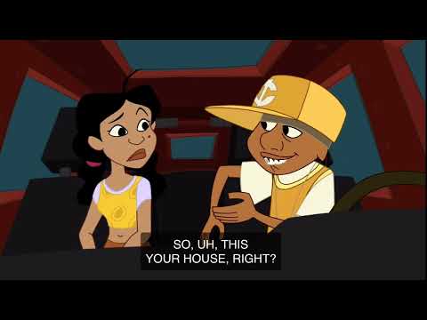 Proud Family Movie - Penny and 15 Cent Car Scene