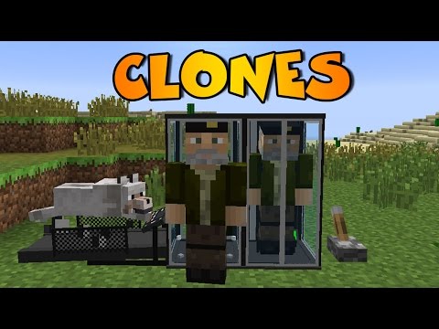 "MOM LOOK!! I HAVE CLONES" |  SYNC MOD |  Mod Review Minecraft
