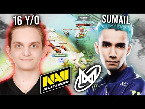 "when SUMAIL meet the 16 Y/O DOTA PRODIGY.."