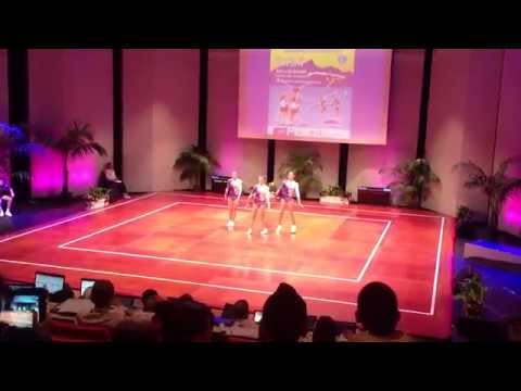 Aquae Aerobic World Cup 2014 AG2 Trio Greece